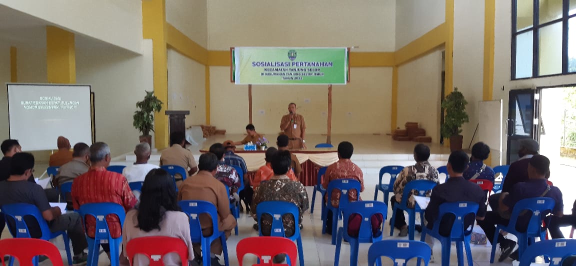 Sosialiasasi Pertanahan
